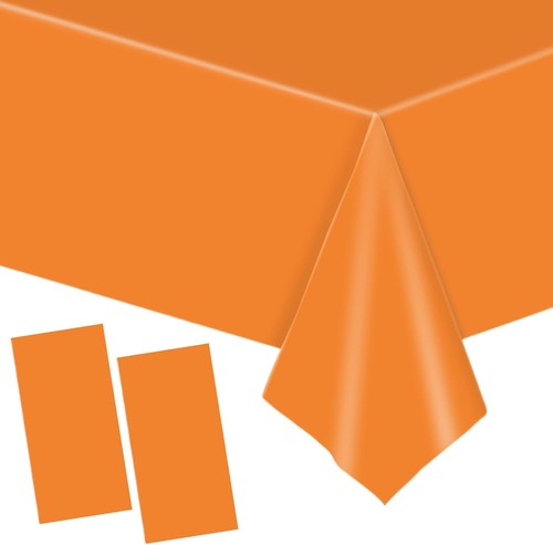 Einweg tischdecke orange - einweg,