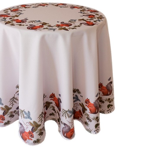 Tischdecke herbst rund 130 - rund,