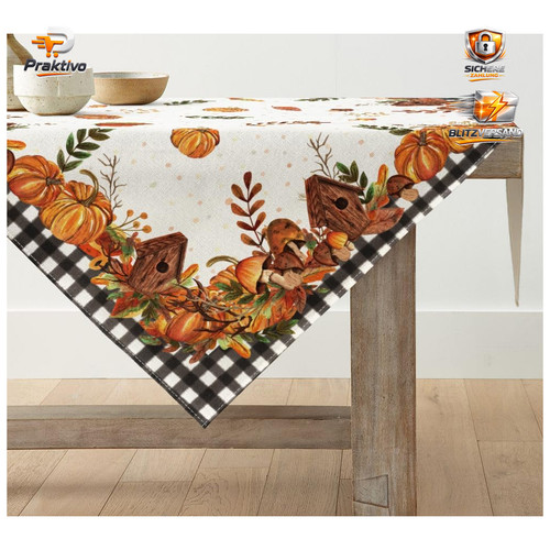 Tischdecke büffelkaro - tischdecke,