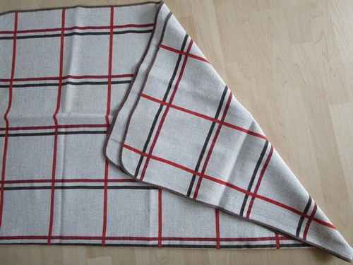 Tischdecke kariert 70er jahre - 70er,