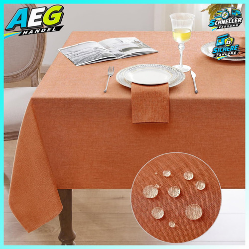 Tischdecke abwaschbar 100x100 - tischdecke,