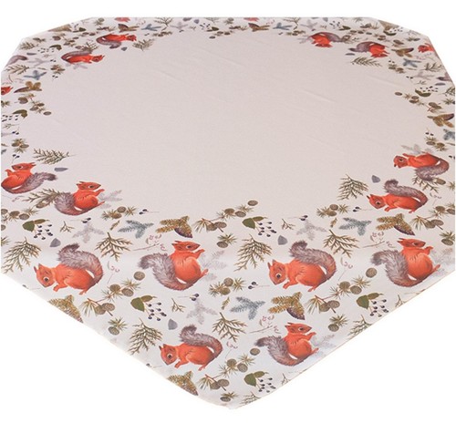 Tischdecke herbst 110x110 - tischdecke,