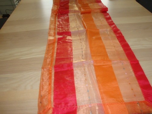 Tisch läufer orange rot - tisch,
