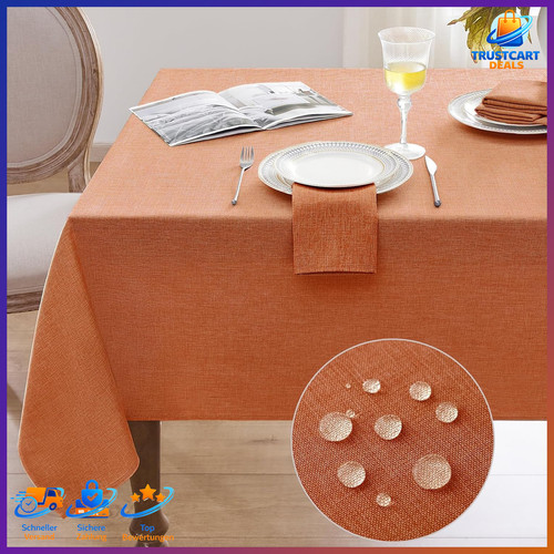 Tischdecke abwaschbar 100x100 - tischdecke,