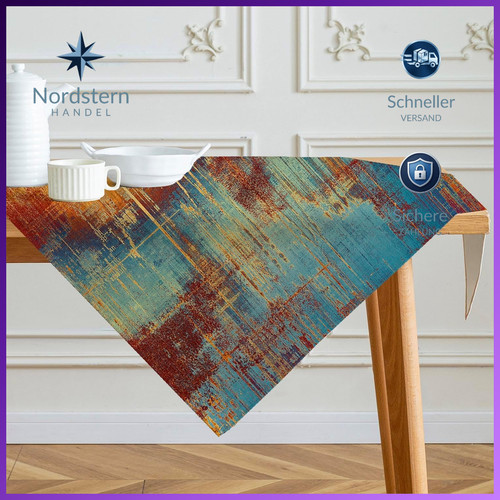 Tischdecke 85x85 orange - cm,