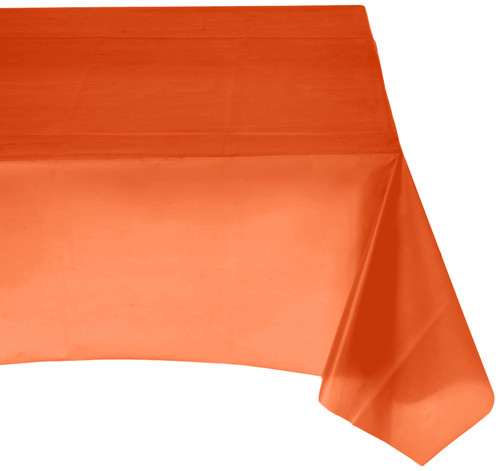 Tischdecke orange kunststoff - orange,