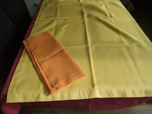 Tischläufer orange tischdecke - tischläufer,
