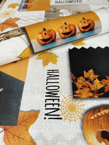 Pvc tischdecke halloween - pvc,