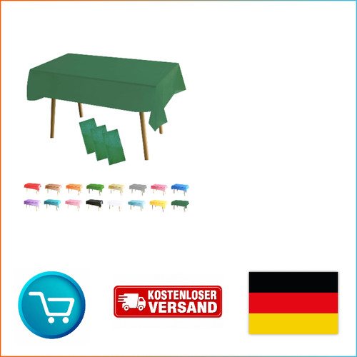 Tischdecke rechteckig party - tischdecke,